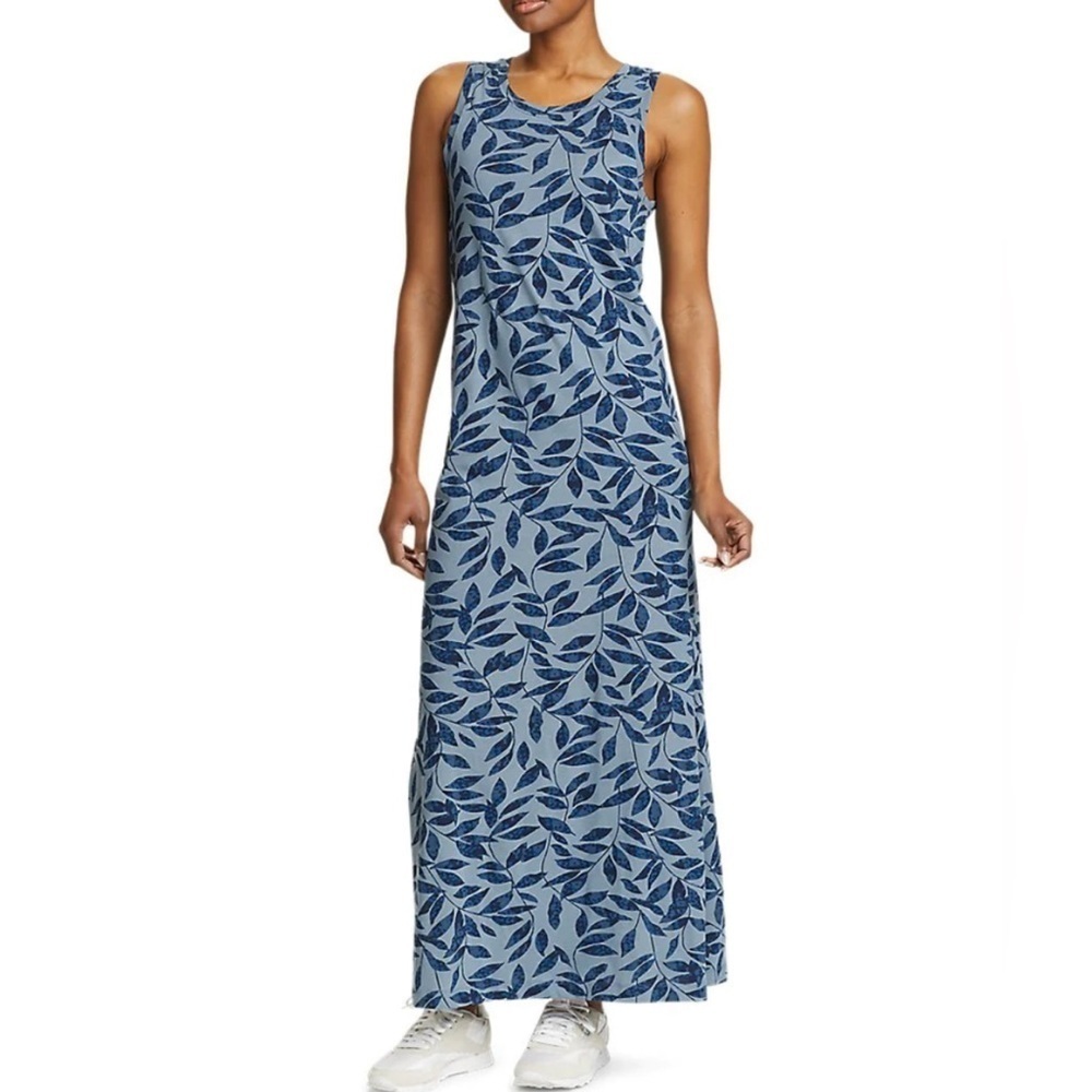 NWT Eddie Bauer Women’s Coast and Climb Sleeveless Maxi Dress Sz XS